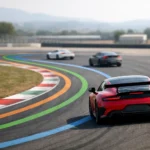 Come imparare traiettorie di guida in pista