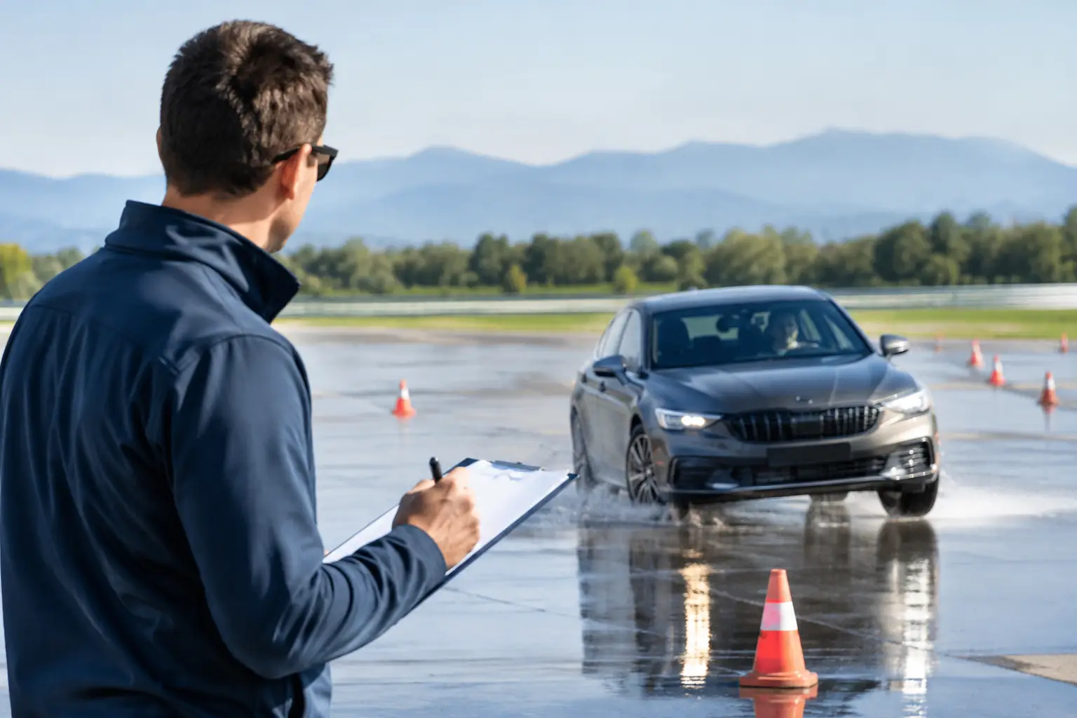 Corso istruttore guida sicura: pista e carriera
