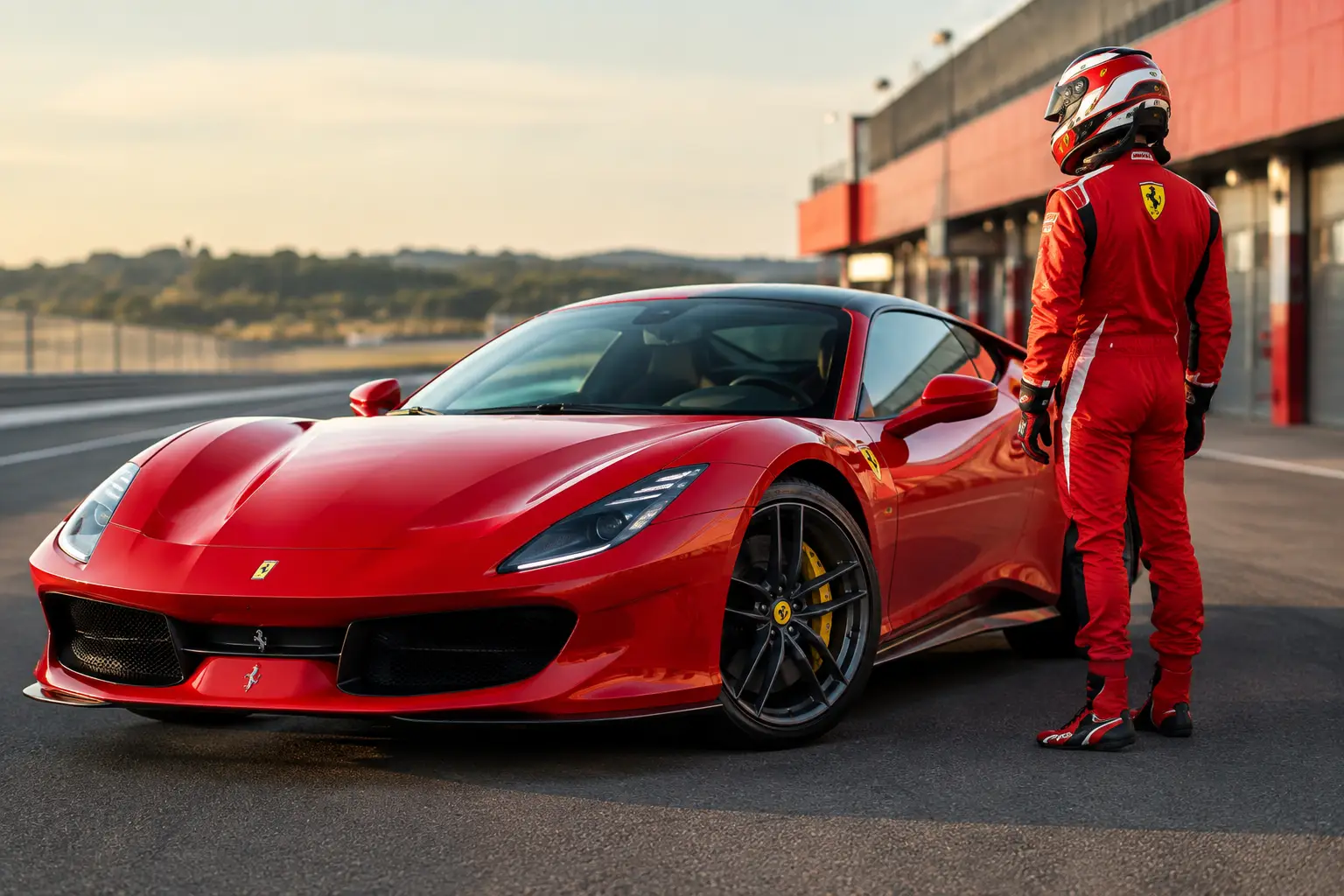 Regalo corso guida Ferrari per chi ama guidare